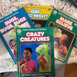 Vintage Arts And Crafts Better Home and Gardens (set of 4)